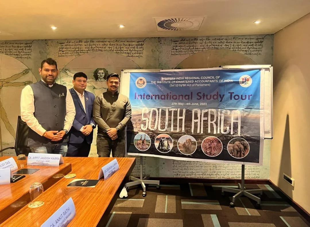 Read more about the article WIRC of ICAI Study Tour to South Africa a Valuable Learning Experience